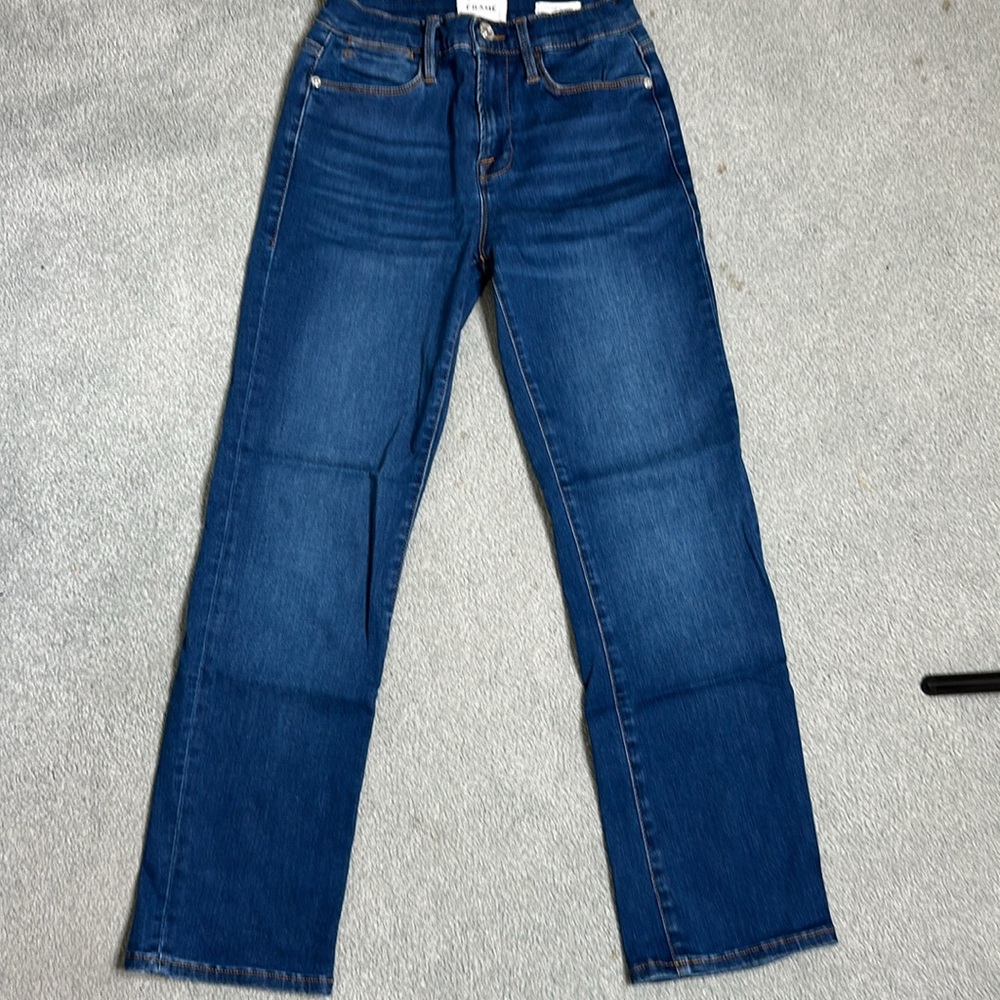 Frame, Le Super High Straight, Jericho Size 26 - image 6